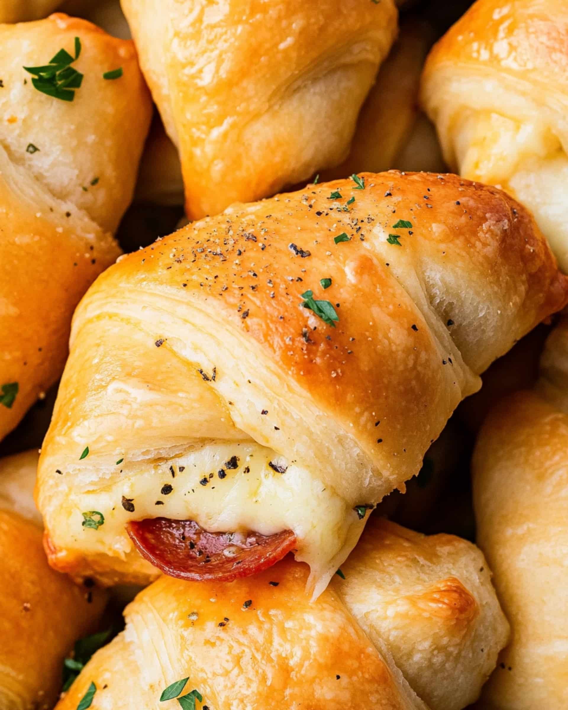 Crescent Pizza Rolls Recipe