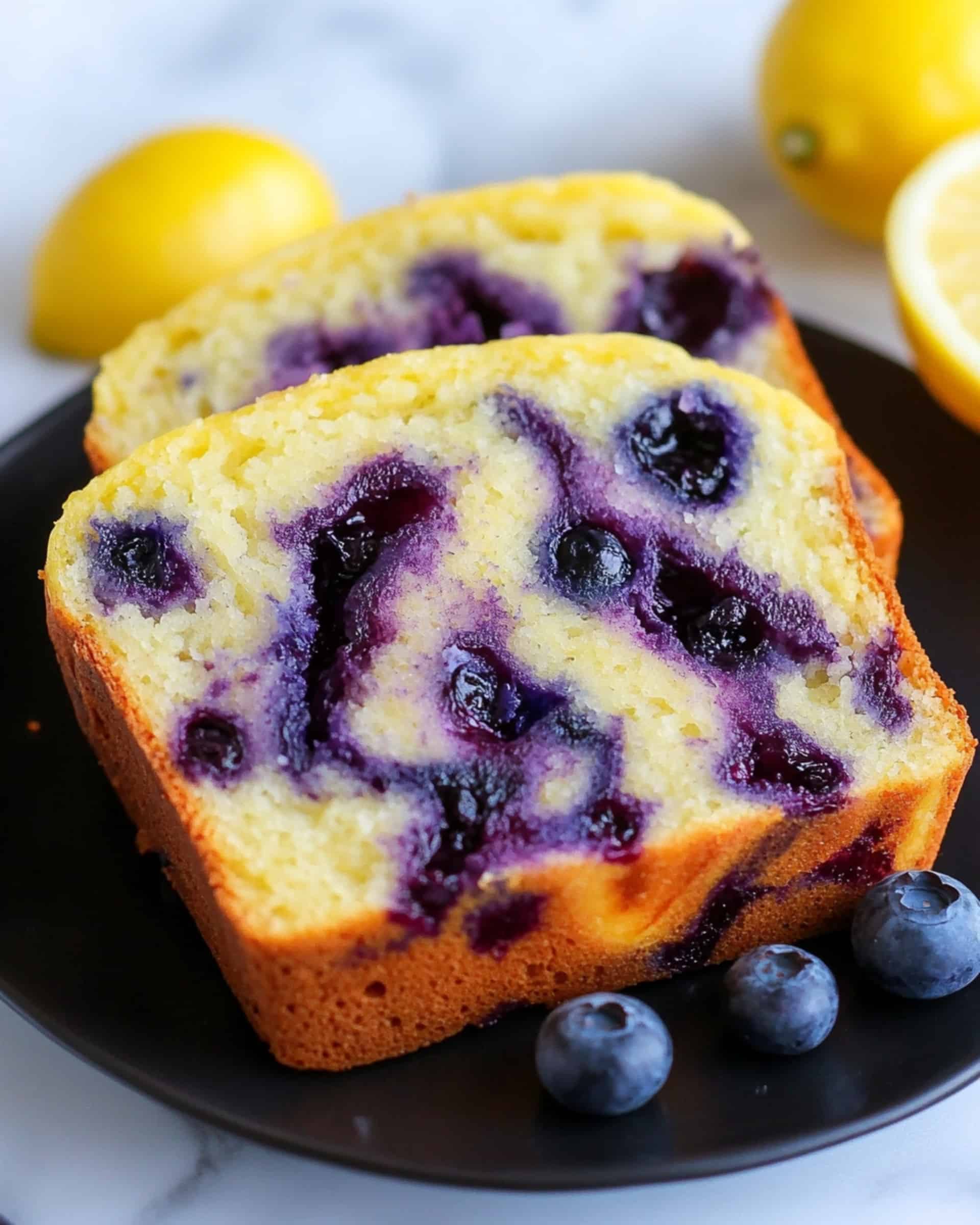 Lemon Blueberry Bread Recipe