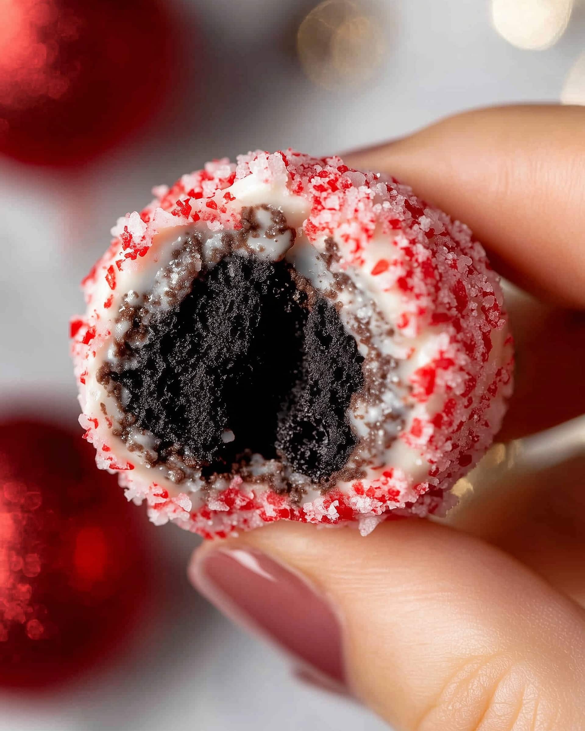 No-Bake Peppermint Oreo Balls Recipe