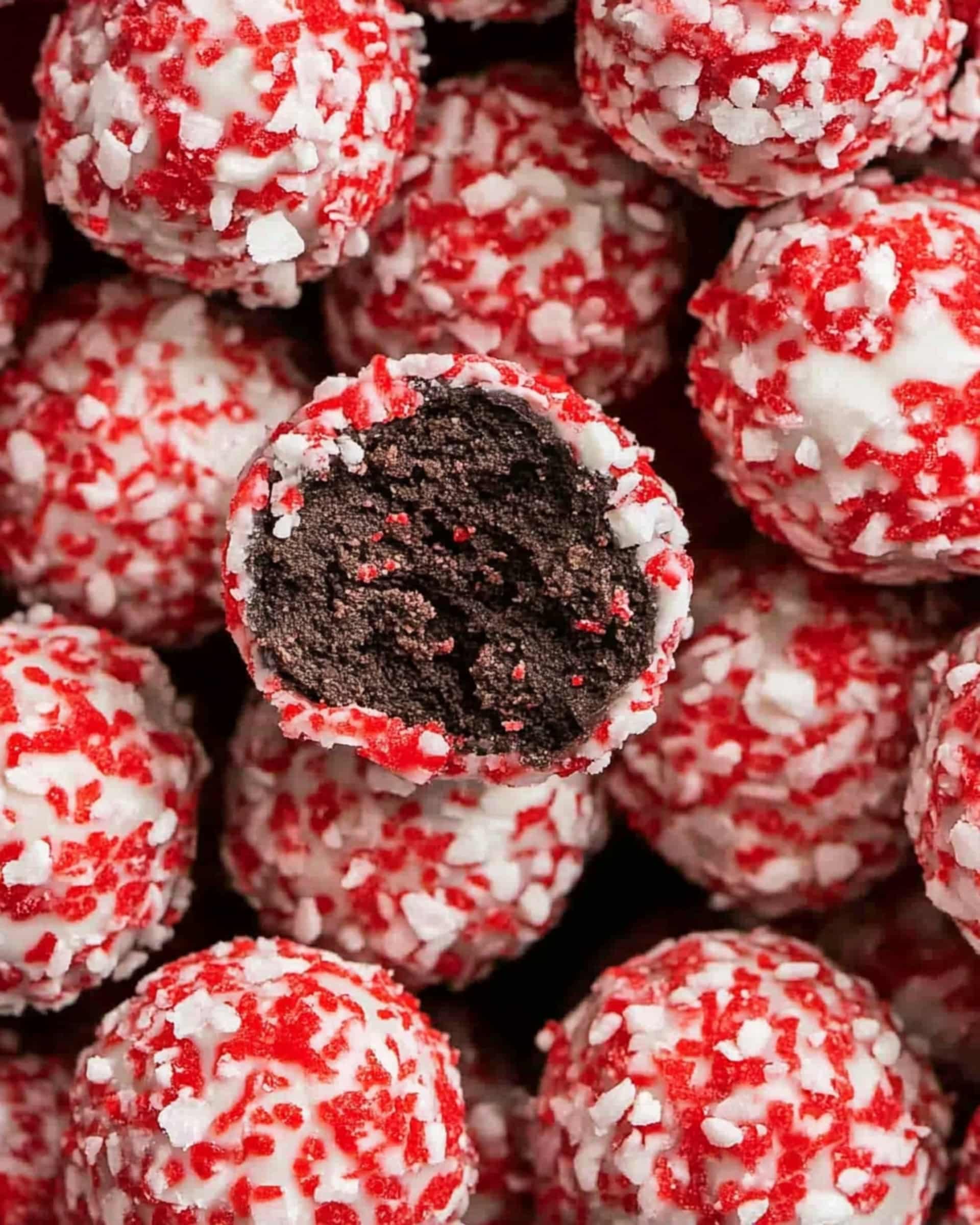 No-Bake Peppermint Oreo Balls Recipe