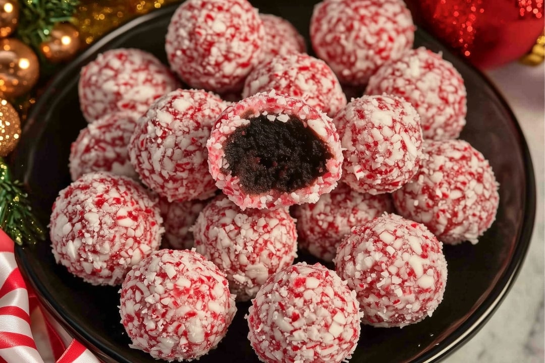 No-Bake Peppermint Oreo Balls Recipe