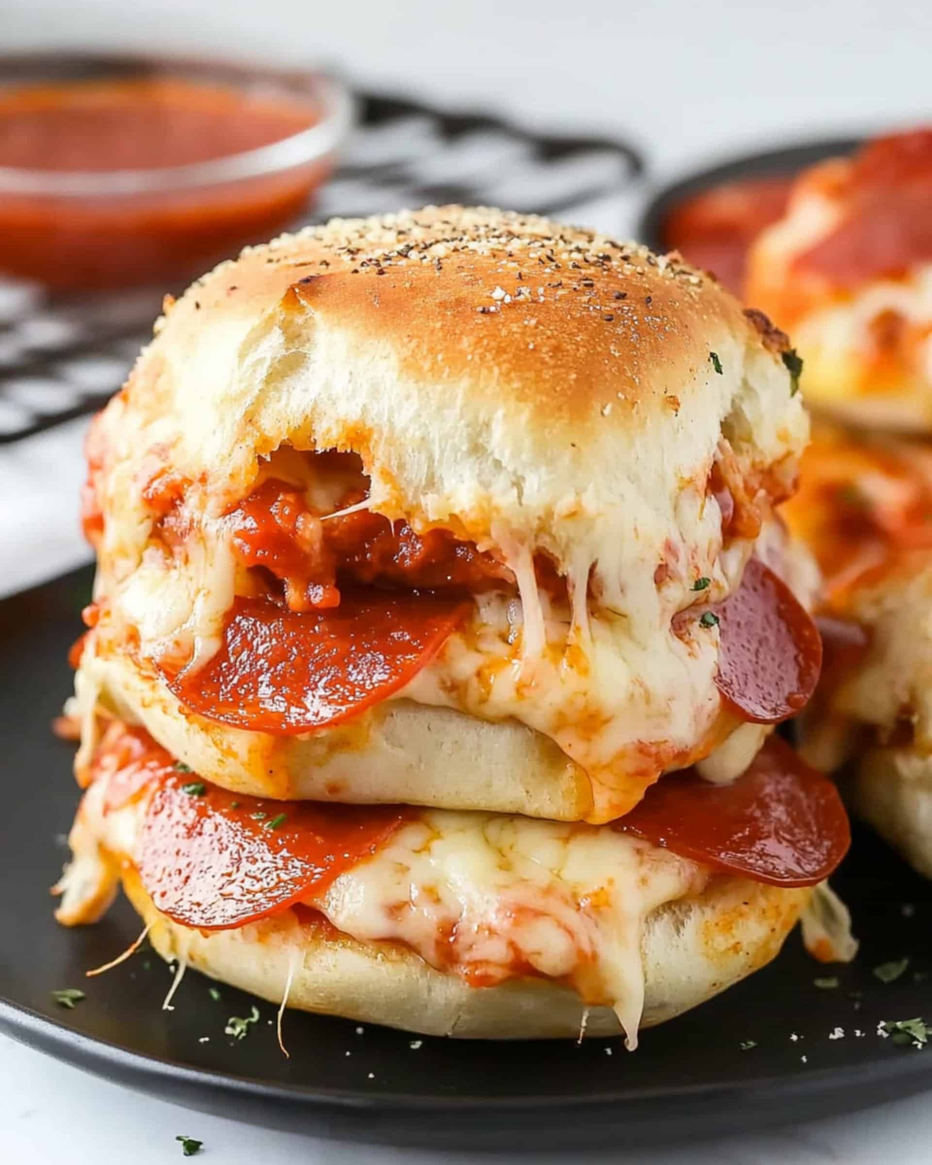 Pepperoni Pizza Sliders Recipe