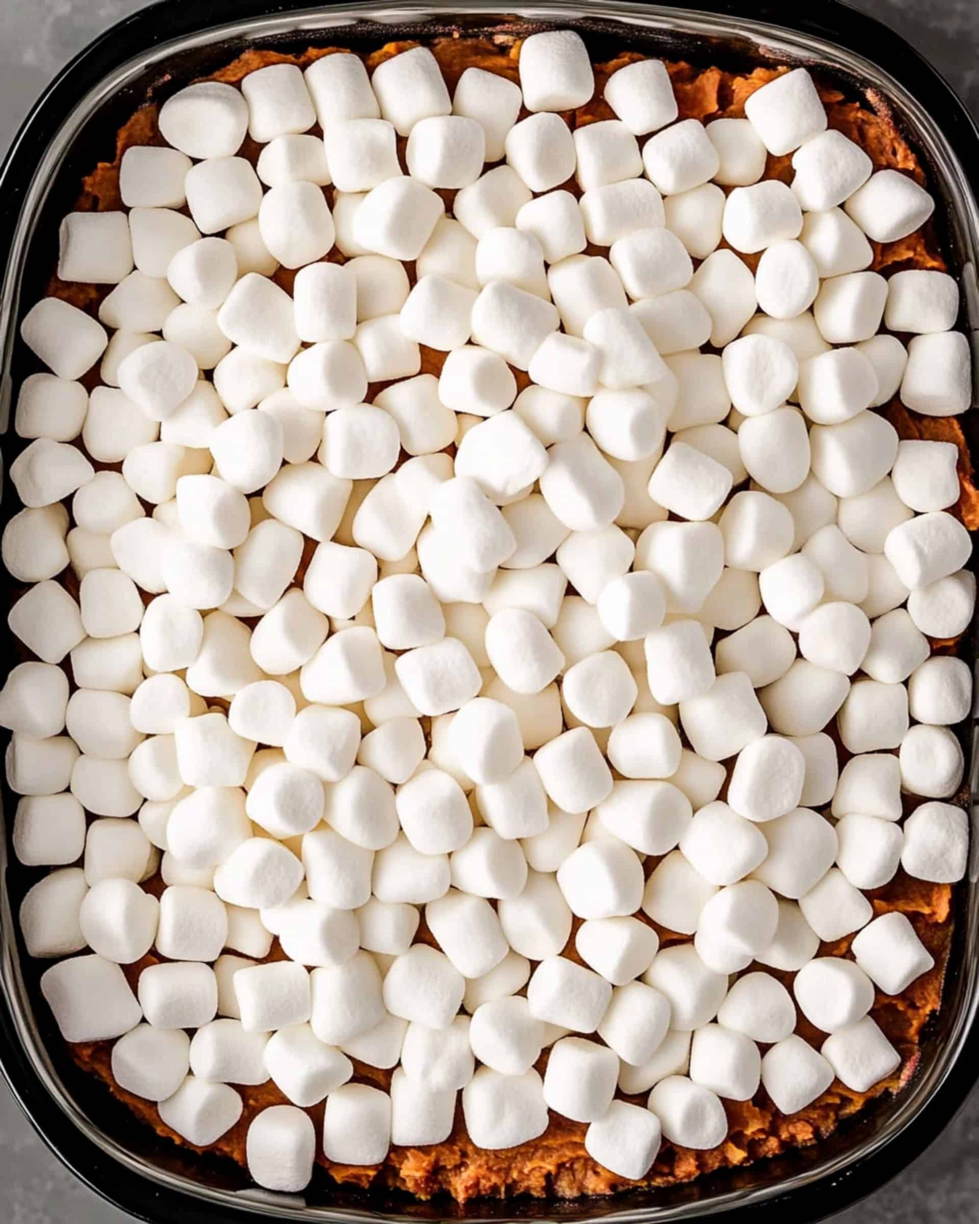 Sweet Potato Casserole with Marshmallows & Pecans Recipe