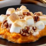 Sweet Potato Casserole with Marshmallows & Pecans Recipe