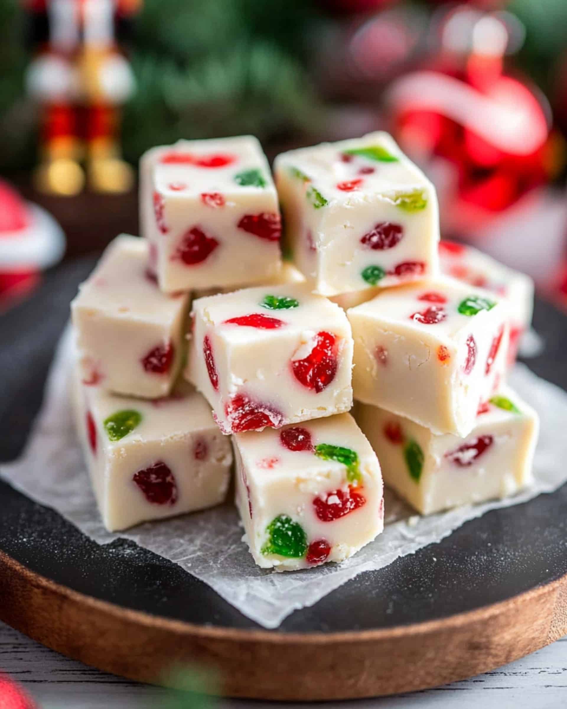 White Christmas Fudge Recipe