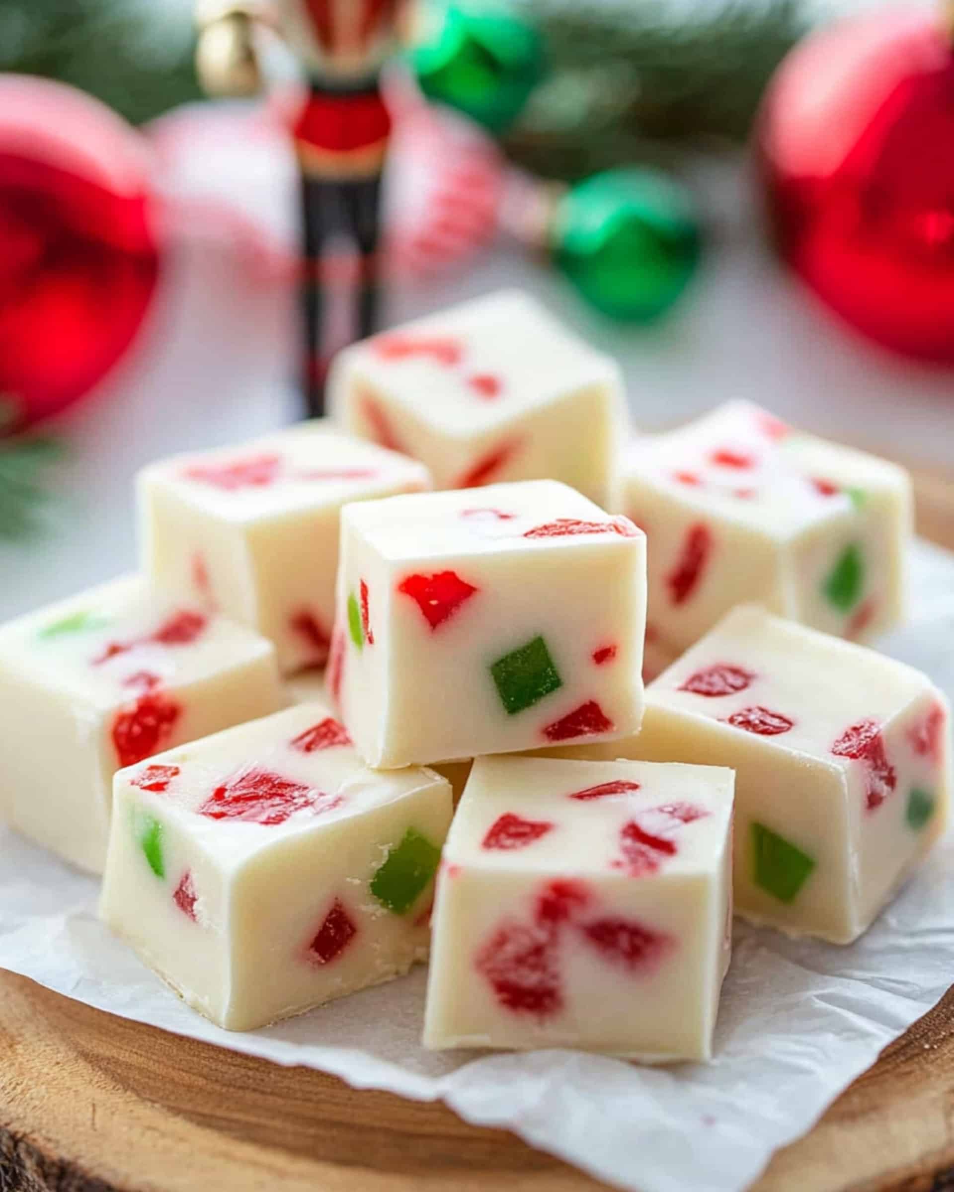 White Christmas Fudge Recipe