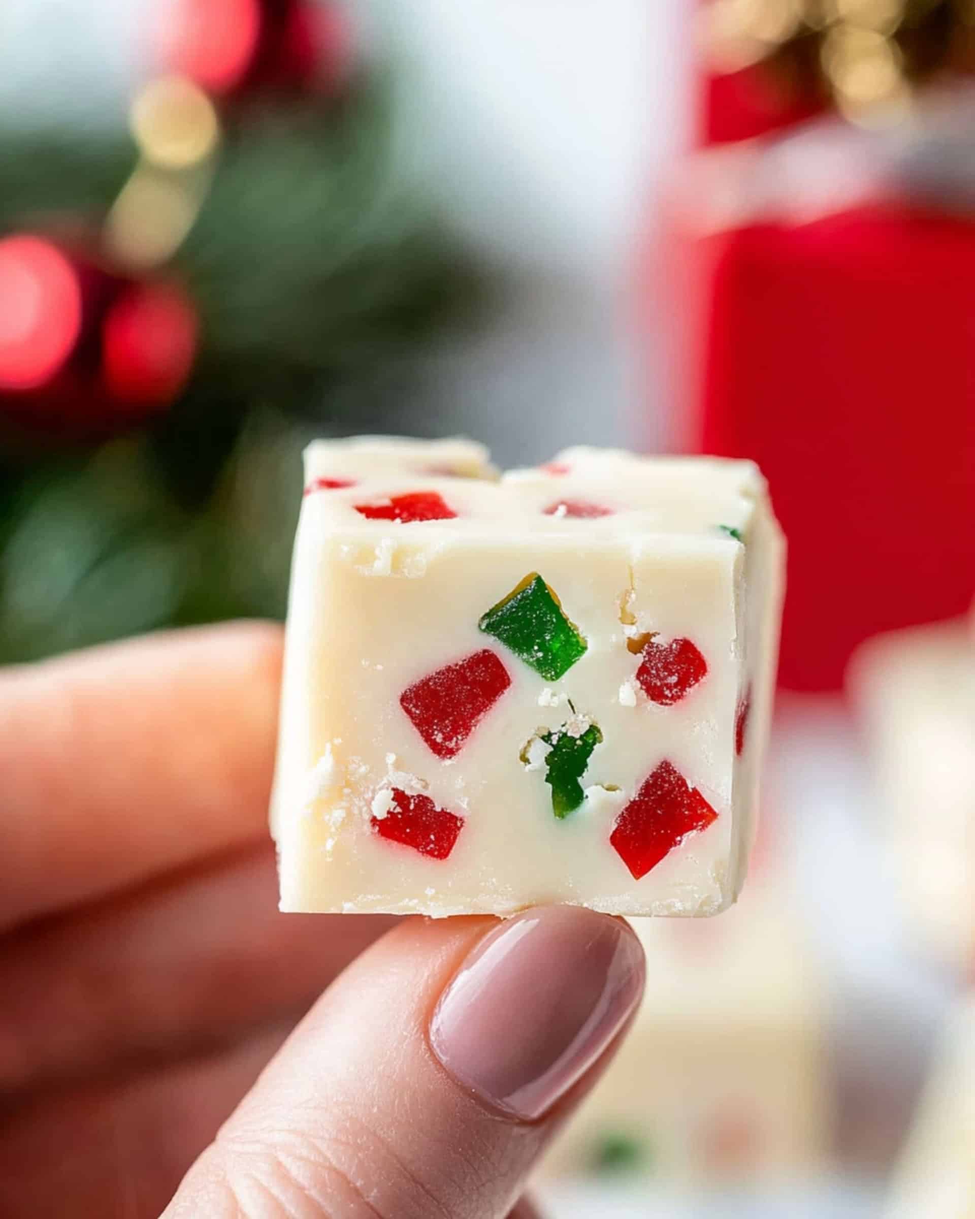 White Christmas Fudge Recipe