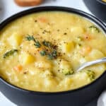 Broccoli Potato Cheese Soup Recipe