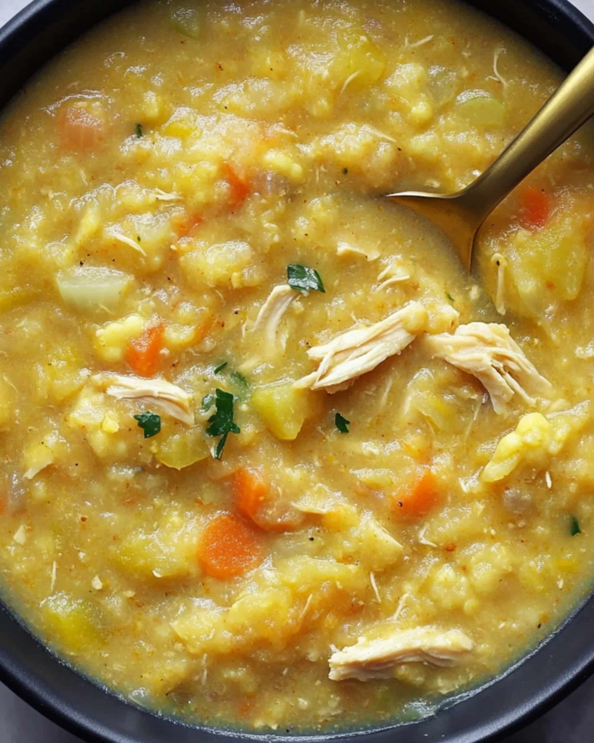 Cauliflower Chicken Soup Recipe