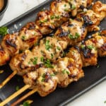 Chicken Satay with Peanut Sauce Recipe