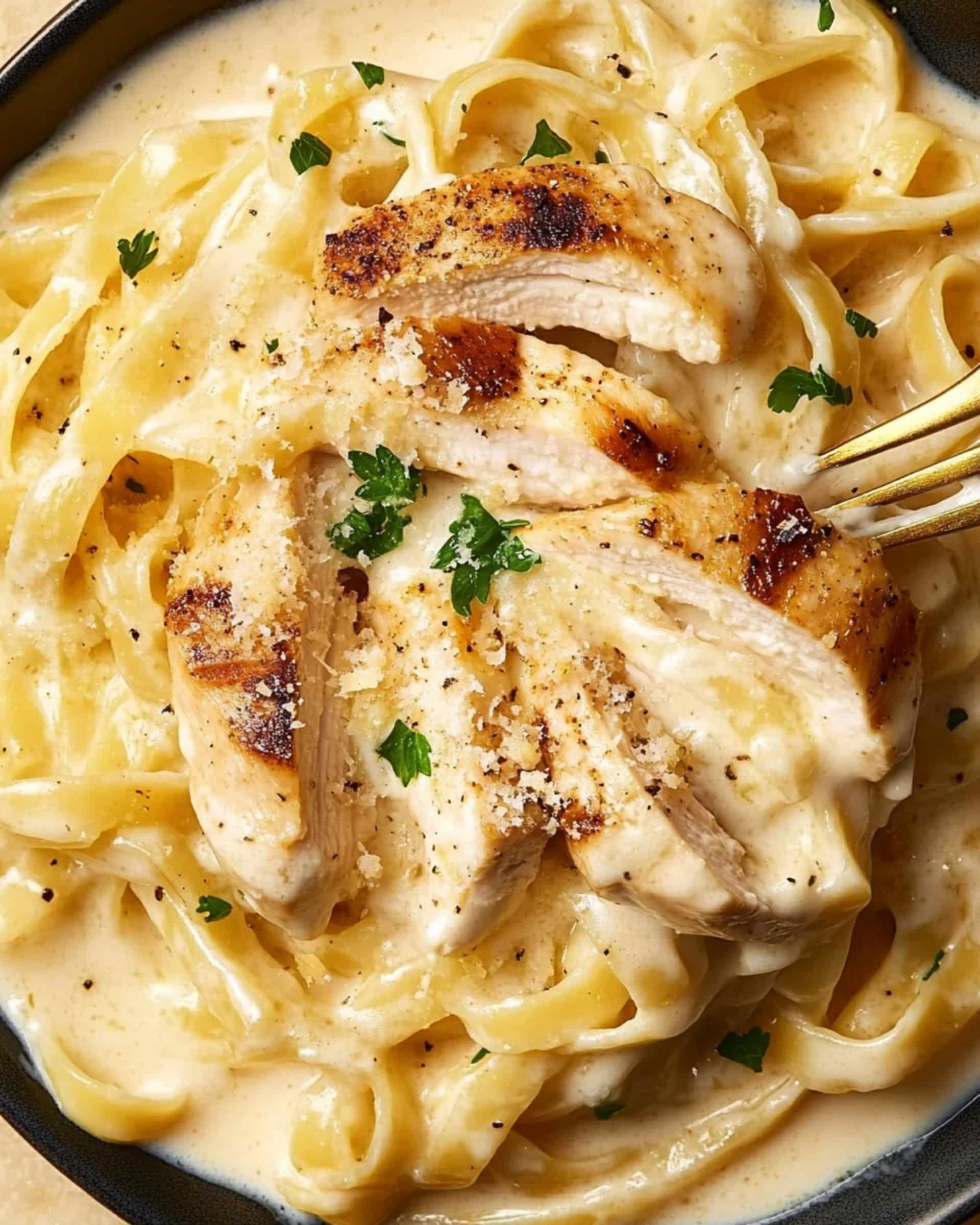 Classic Chicken Alfredo Pasta Recipe