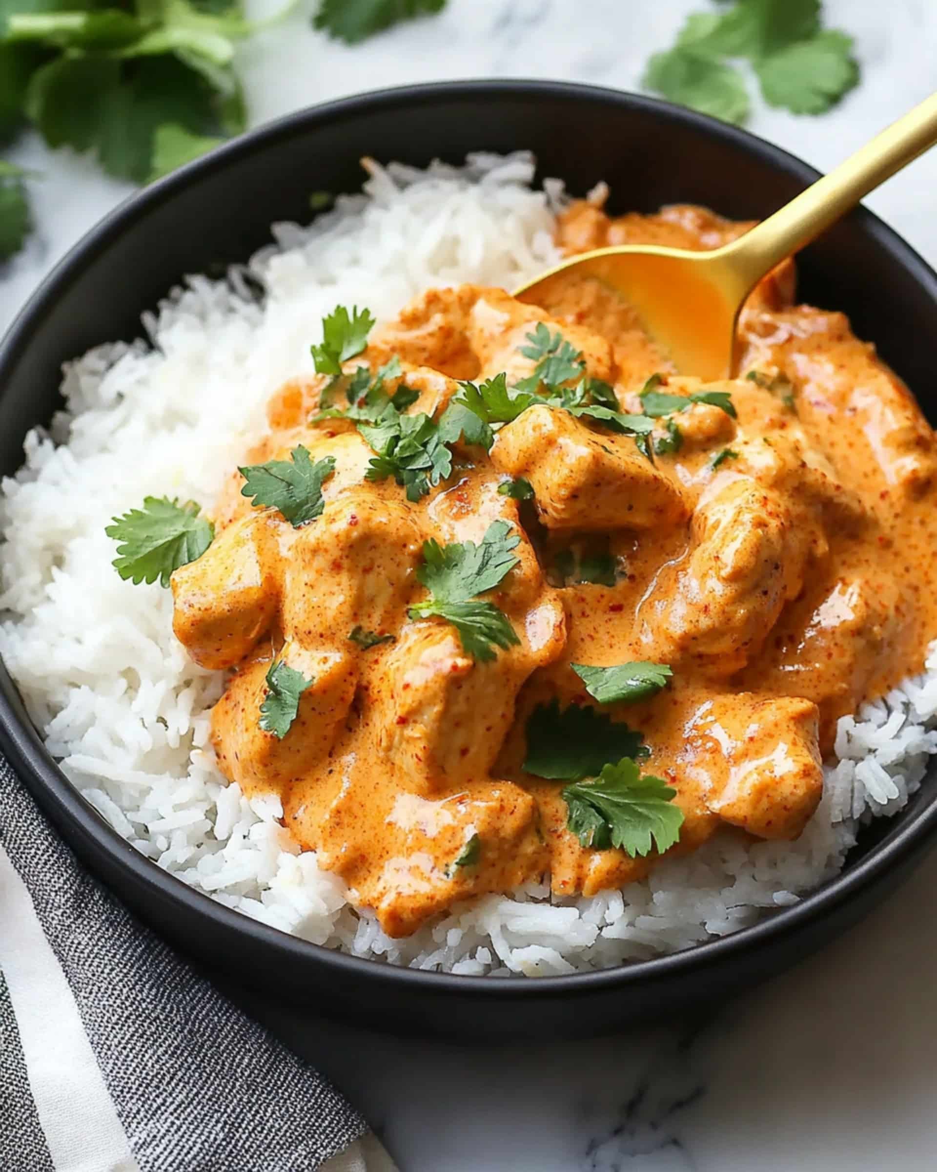 Coconut Chicken Rice Bowl Recipe