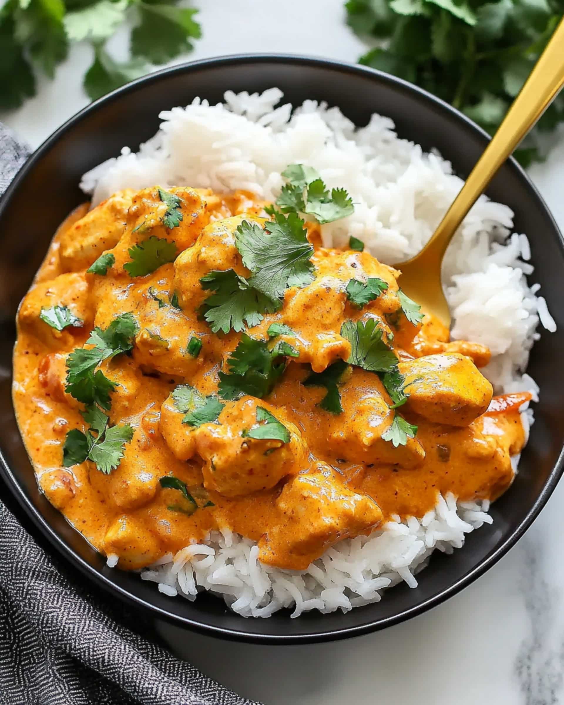 Coconut Chicken Rice Bowl Recipe