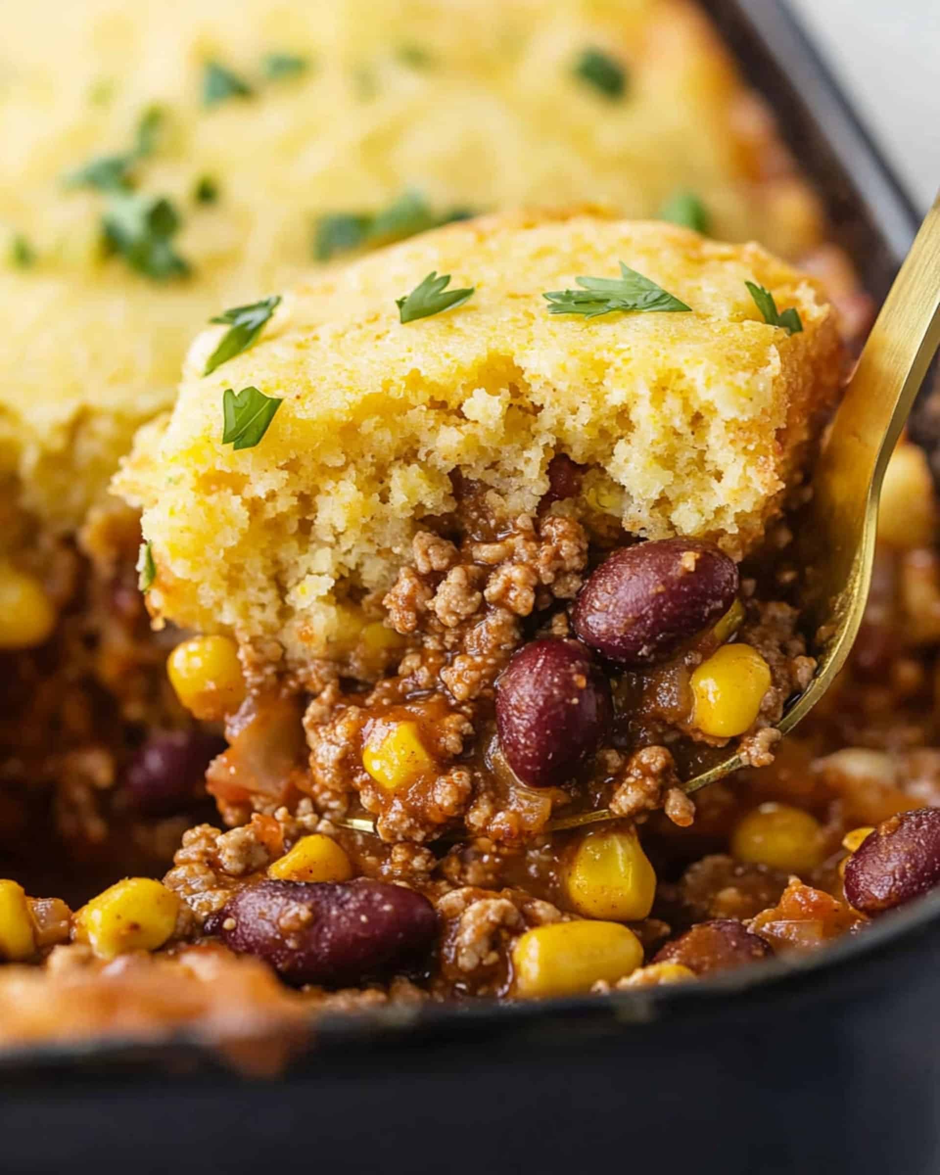 Cowboy Cornbread Casserole Recipe