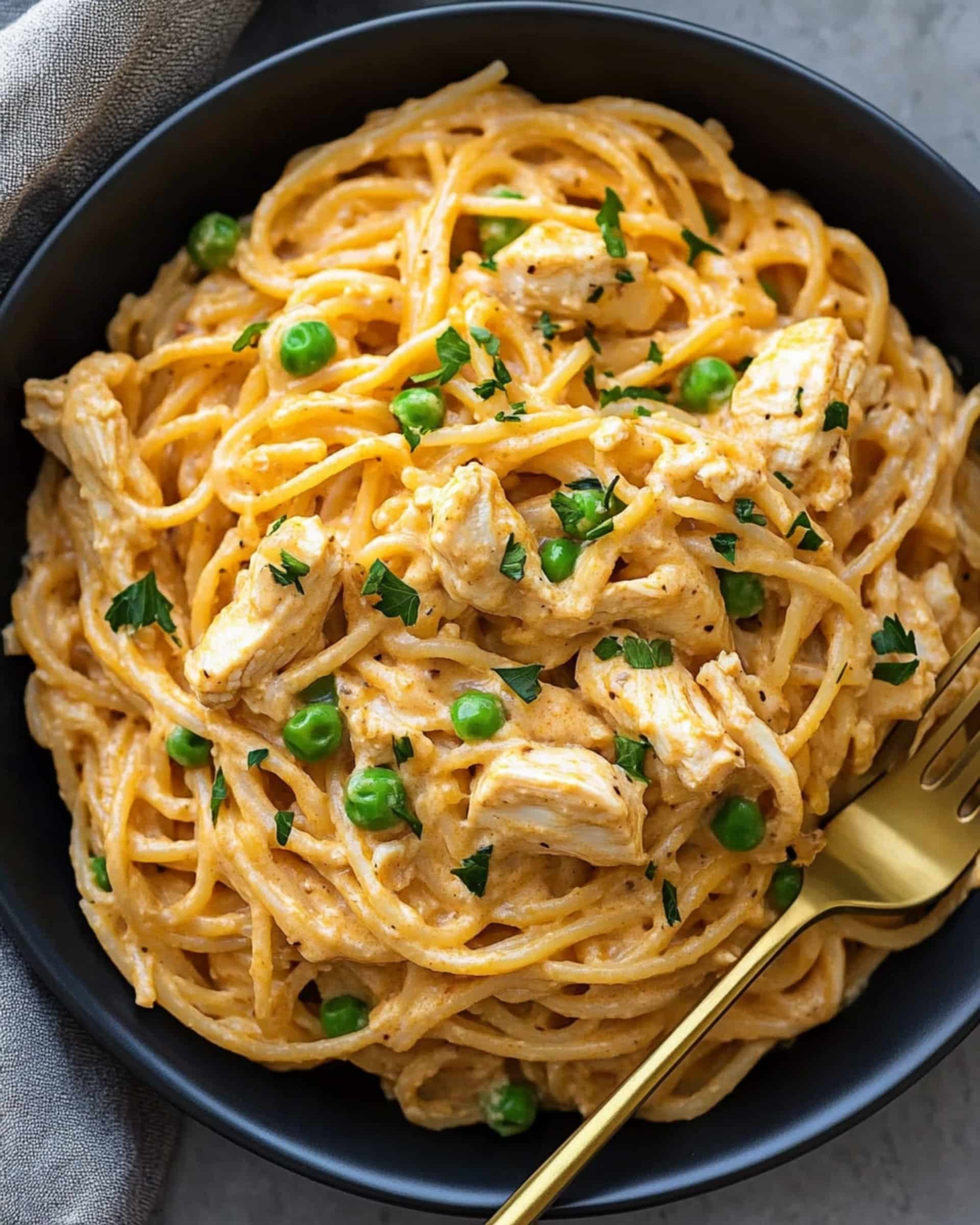 Creamy Chicken Tetrazzini Recipe