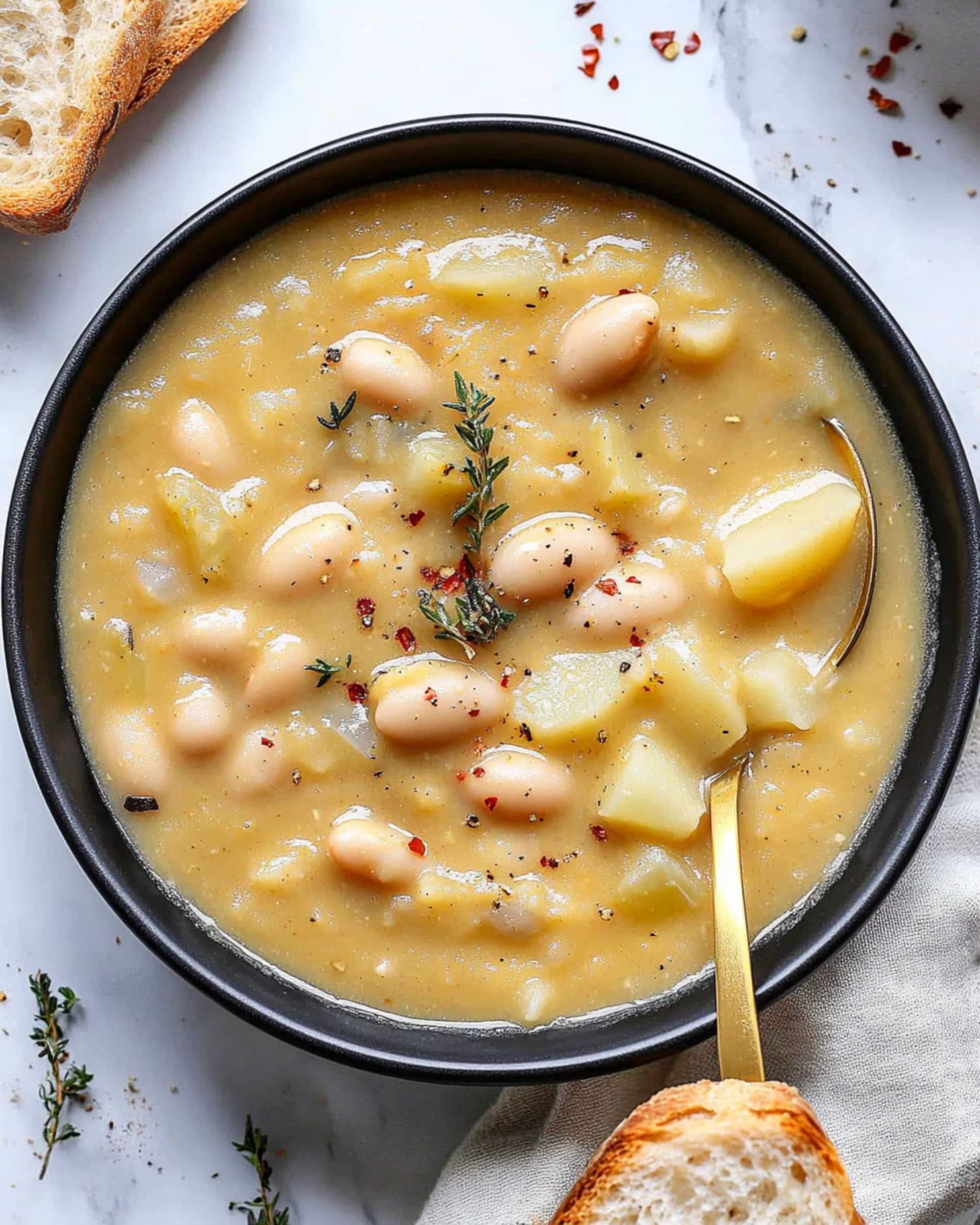 Creamy White Bean Soup Recipe