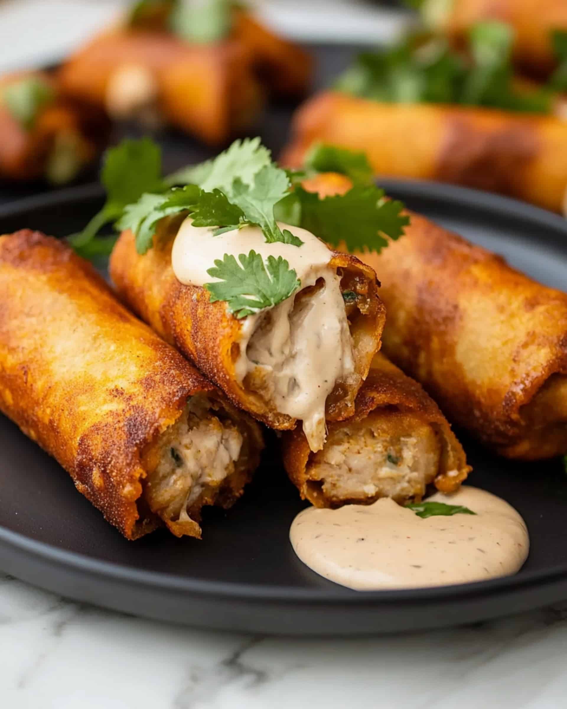 Crispy Chicken Chimichangas Recipe