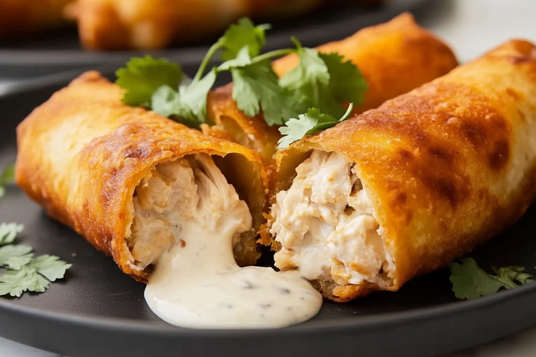 Crispy Chicken Chimichangas Recipe