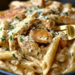 Garlic Parmesan Chicken and Pasta Recipe