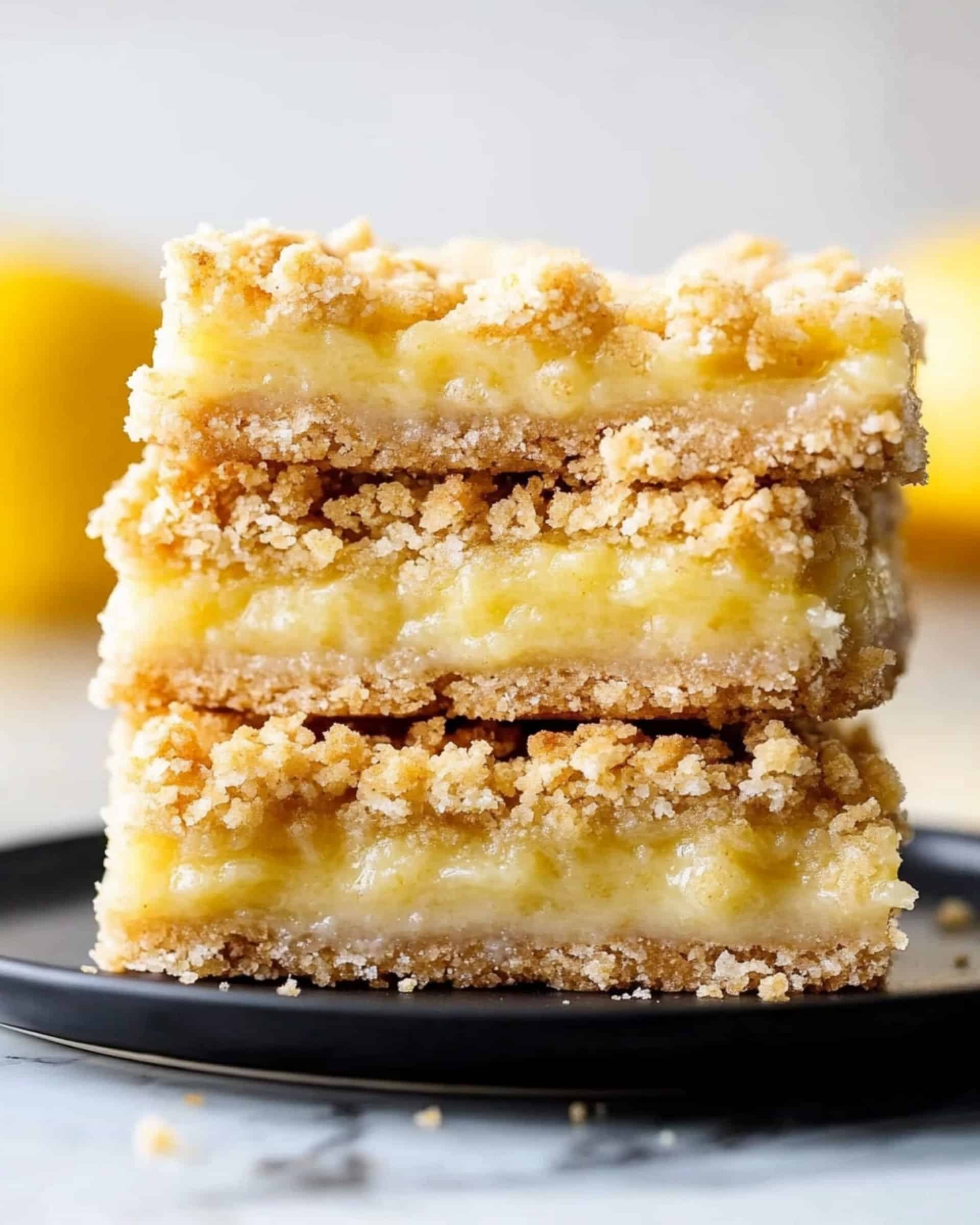 Lemon Crumb Bars Recipe