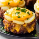 Mini Meatloaf with Potatoes Recipe