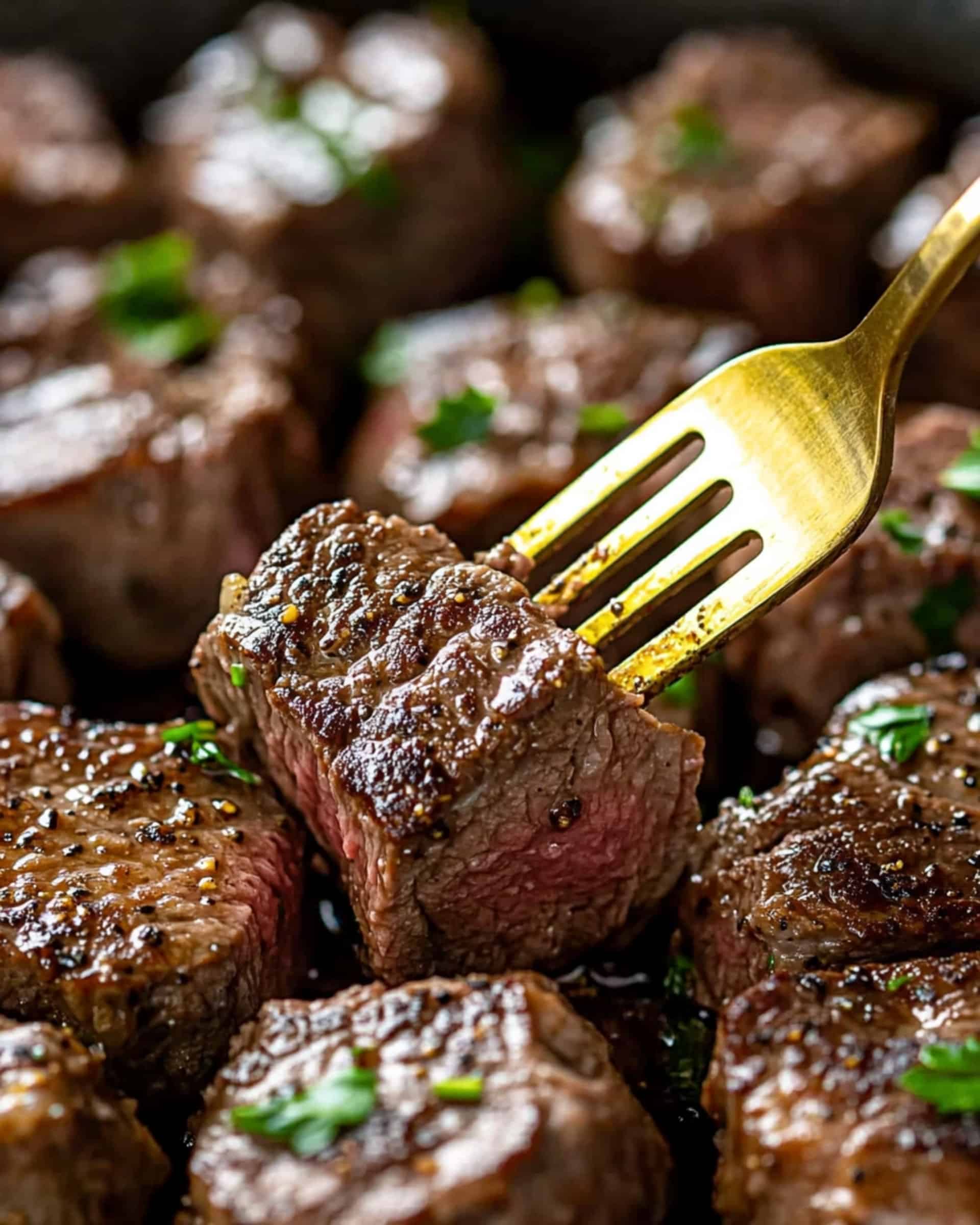 Quick and Easy Steak Bites Recipe