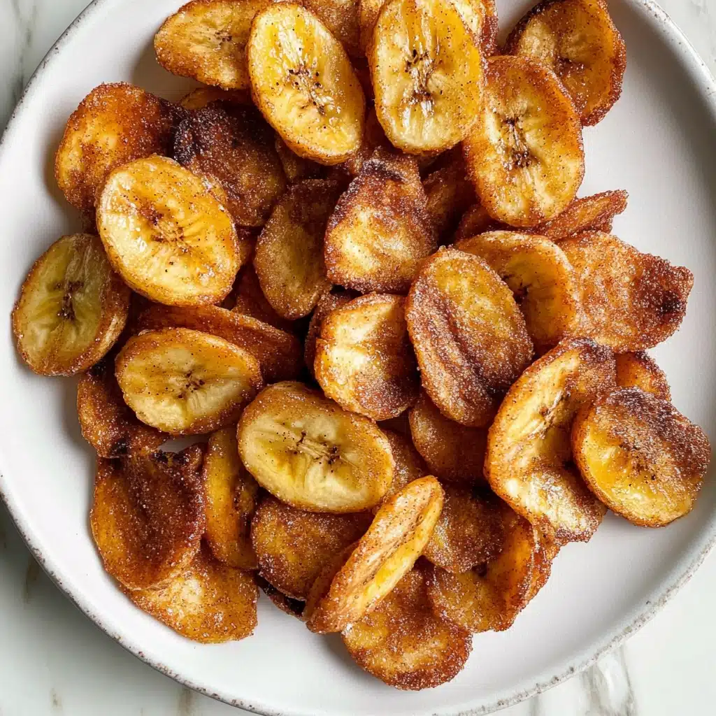 Air Fryer Cinnamon-Sugar Banana Chips Recipe - Recipe Image