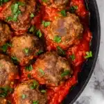 Mozzarella Stuffed Meatballs Recipe