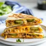 Cheeseburger Quesadillas Recipe