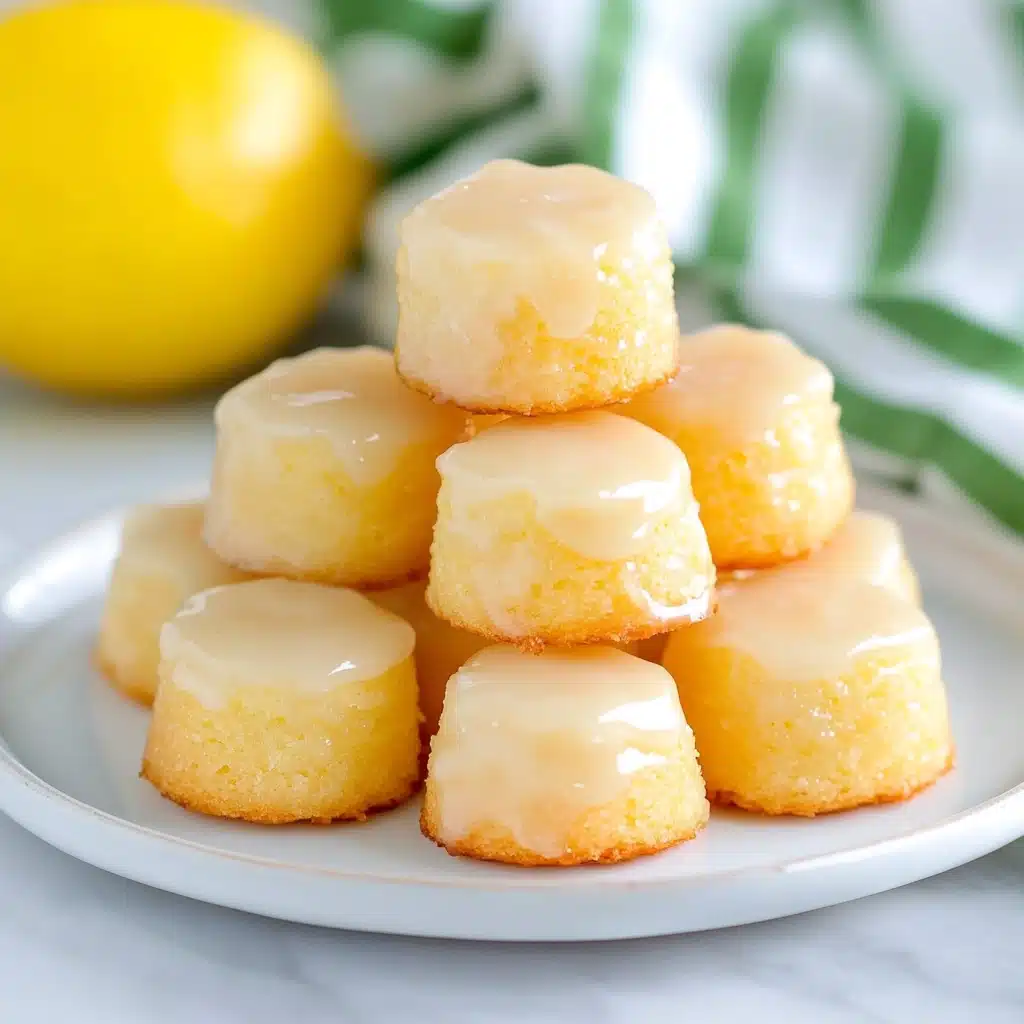 Lemon Drop Cakes Recipe - Recipe Image