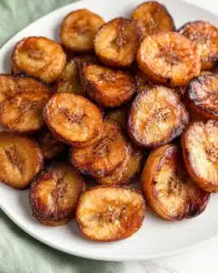 Air Fryer Cinnamon-Sugar Banana Chips Recipe