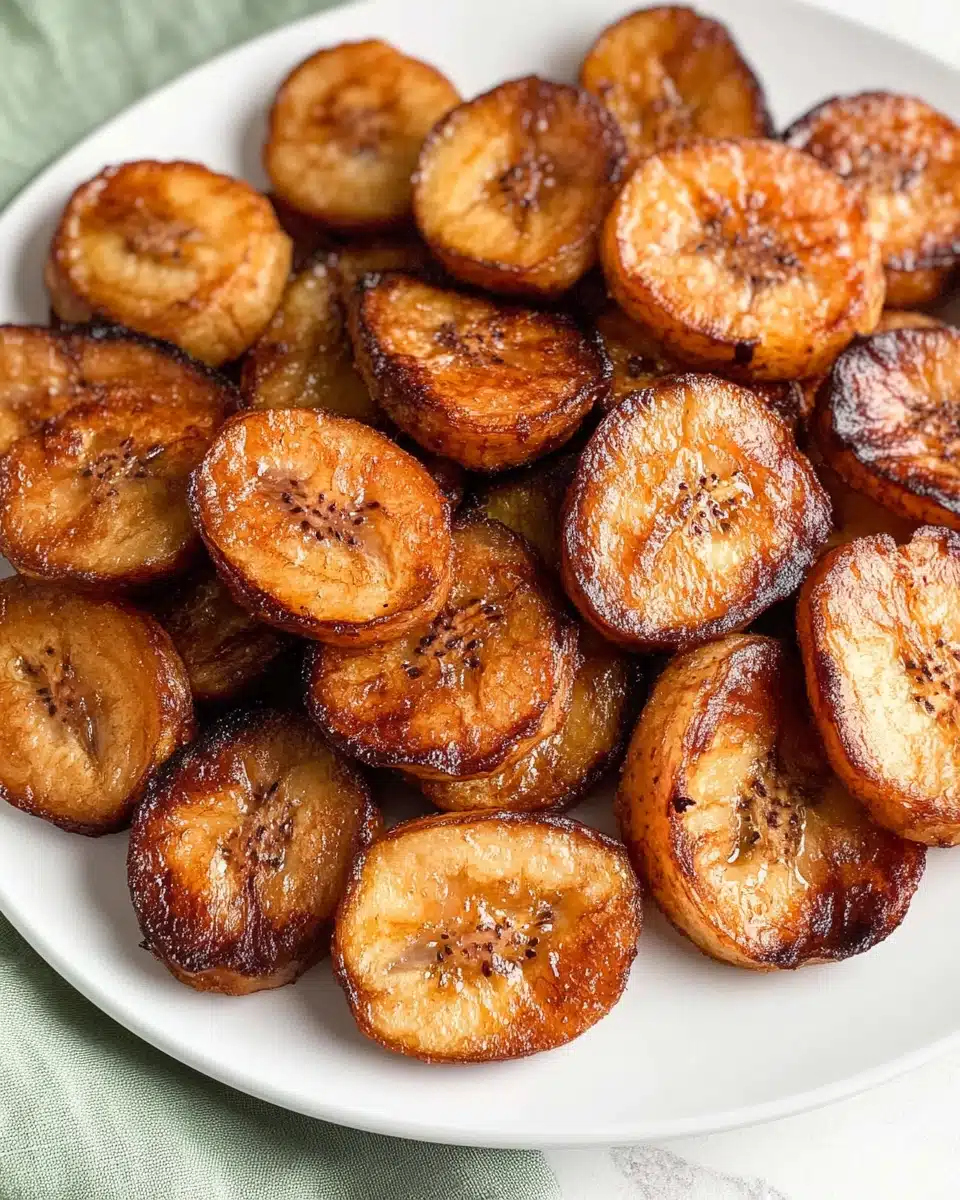 Air Fryer Cinnamon-Sugar Banana Chips Recipe