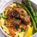 Garlic Butter Steak Bites with Parmesan Cream Sauce Recipe