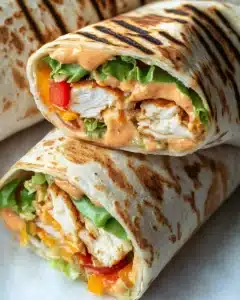 Chicken Bell Pepper Ranch Burritos Recipe