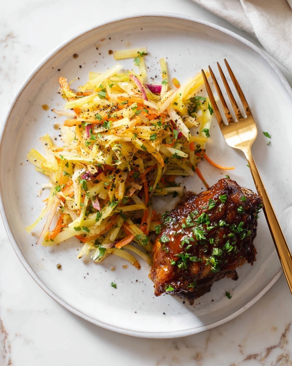 Sticky Apple Cider Chicken with Autumn Slaw Recipe 6 Sticky Apple Cider Chicken with Autumn Slaw Recipe - Recipe Image