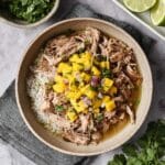 Slow Cooker Jerk Chicken with Fresh Mango Salsa Recipe
