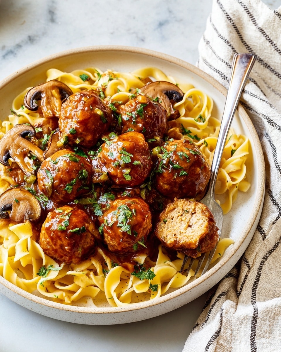 Salisbury Steak Meatballs (Instant Pot, Stove Top, Slow Cooker) Recipe