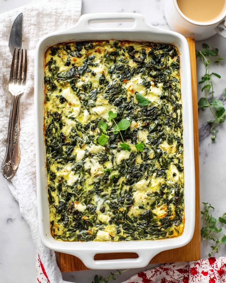 Creamy Spinach and Cottage Cheese Casserole Recipe 1 Creamy Spinach and Cottage Cheese Casserole Recipe
