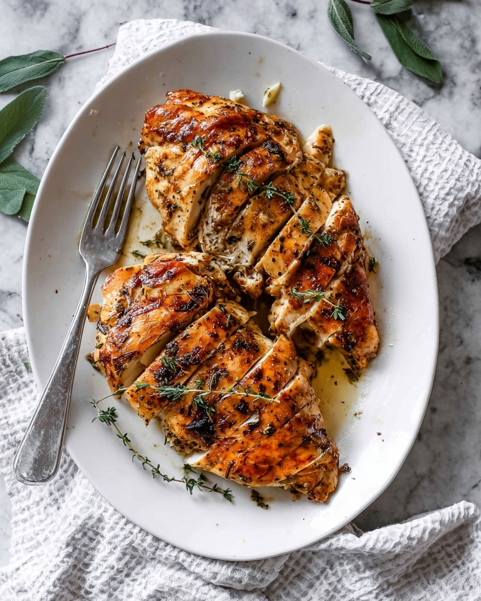 Herb-Butter Roasted Turkey Breast Recipe