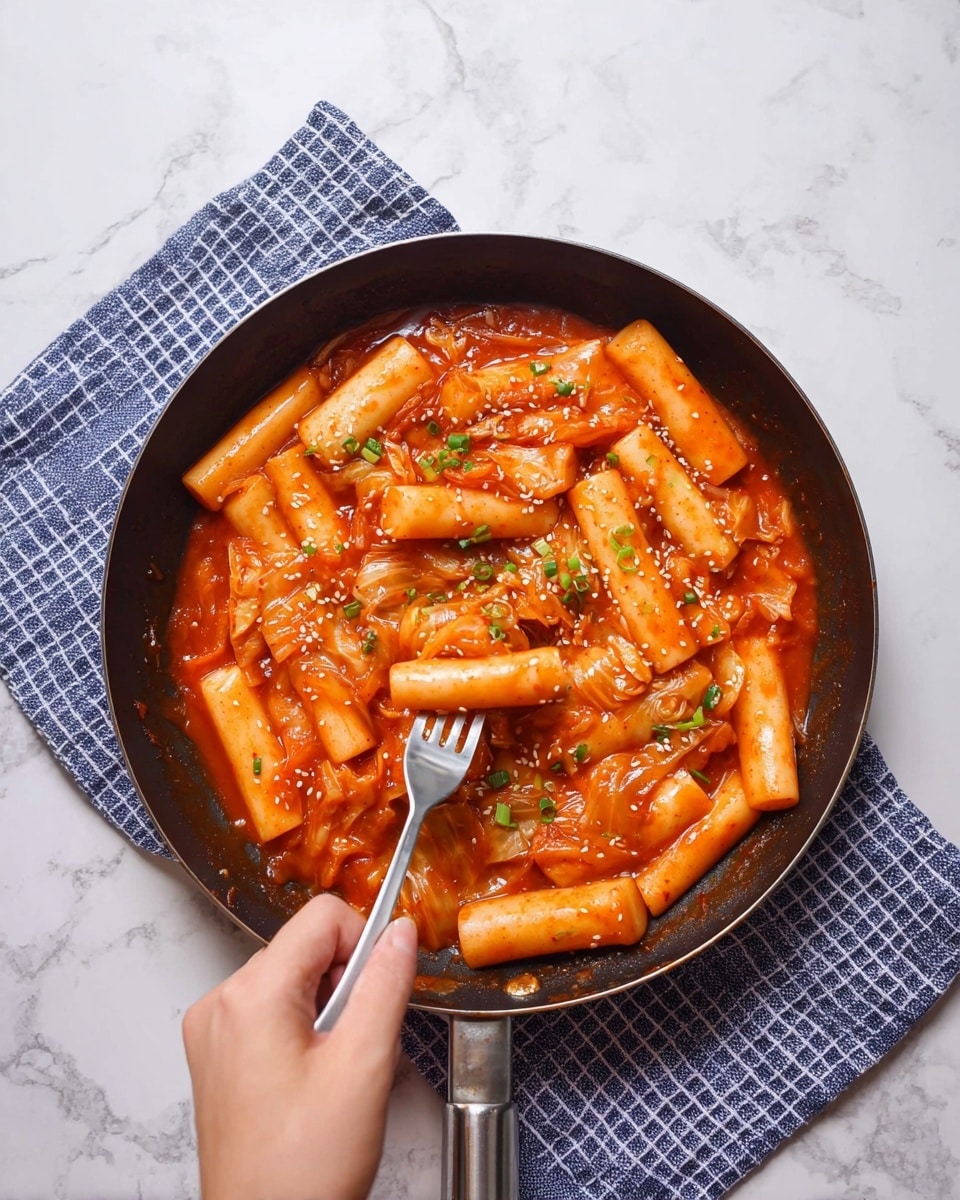 Cheese Tteokbokki Recipe