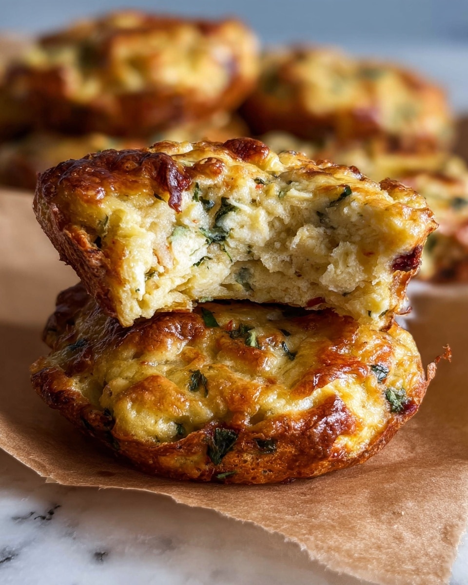 Easy Sun Dried Tomato and Spinach Egg Biscuits Recipe