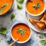 Middle-of-Winter Creamy Tomato Soup (Canned Tomatoes) Recipe
