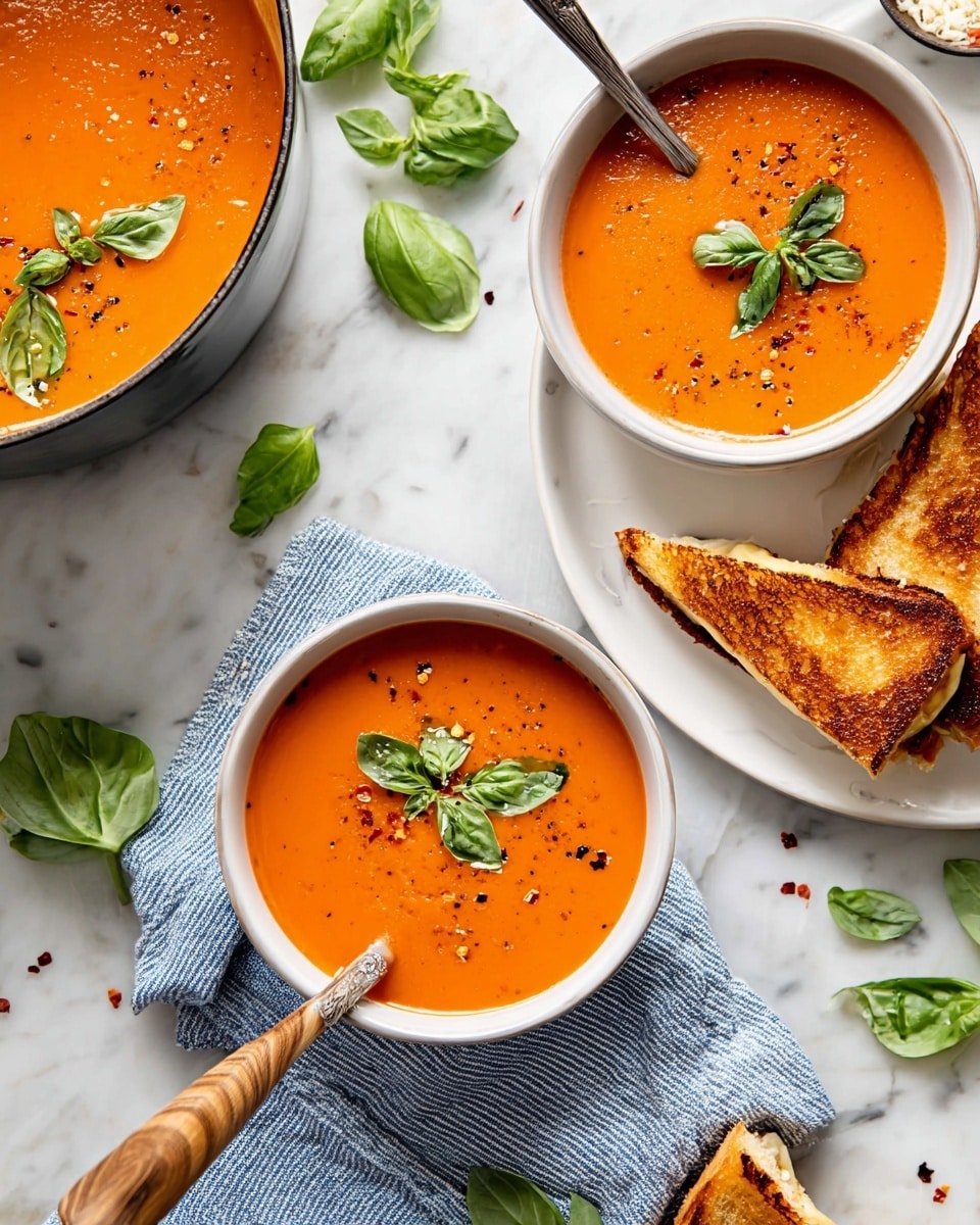 Middle-of-Winter Creamy Tomato Soup (Canned Tomatoes) Recipe