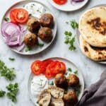 Chicken Kofta with Yogurt Sauce Recipe