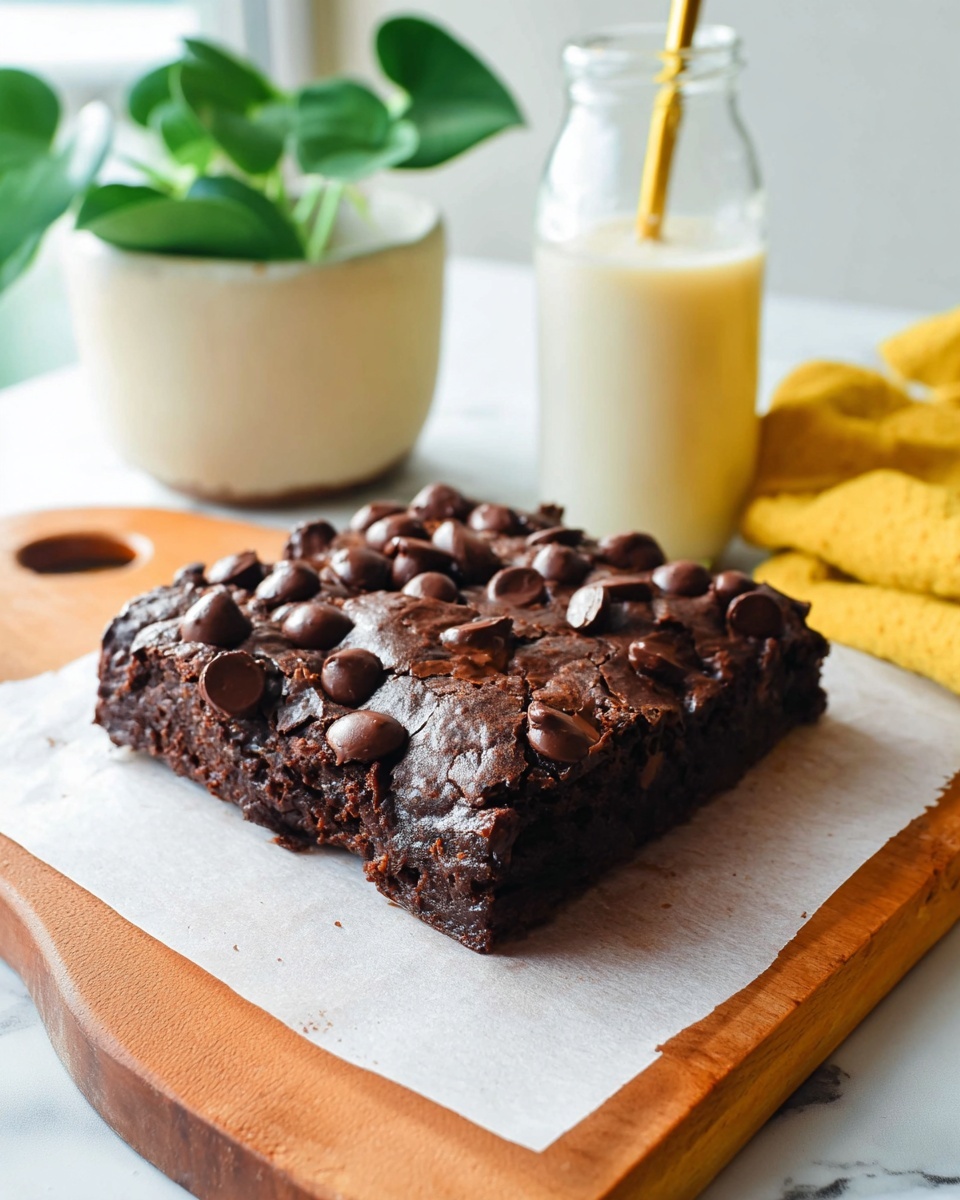 Healthy Banana Brownies Recipe 6 Healthy Banana Brownies Recipe - Recipe Image