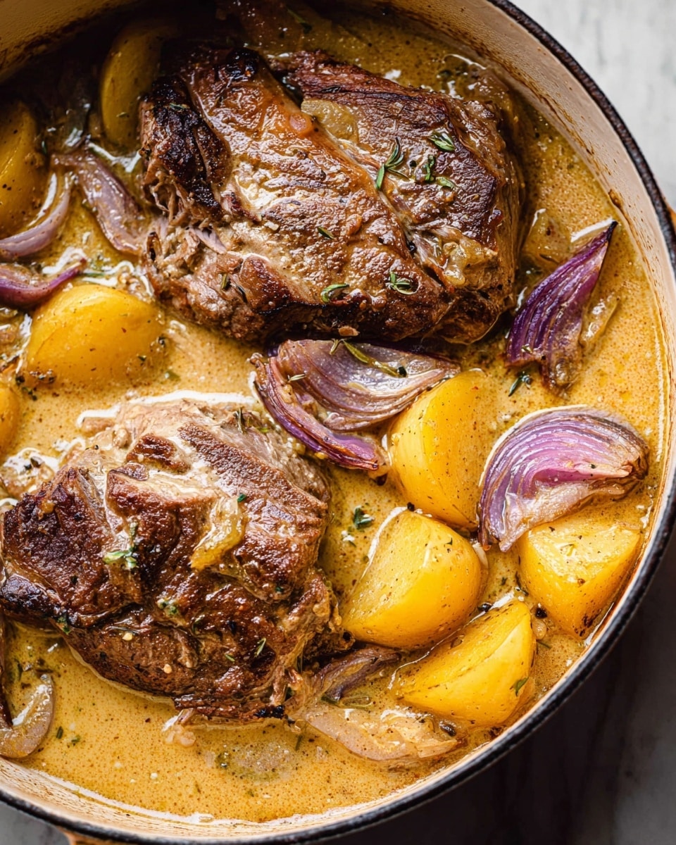 Apple Cider Braised Pork Shoulder Recipe