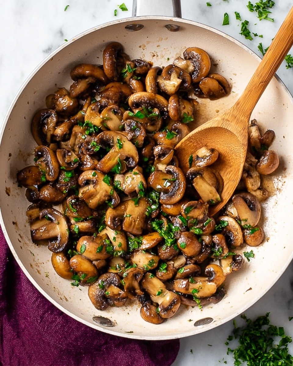 Garlic Butter Mushrooms Recipe