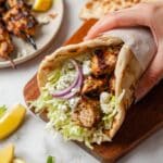 Sheet Pan Greek Chicken Gyros Recipe