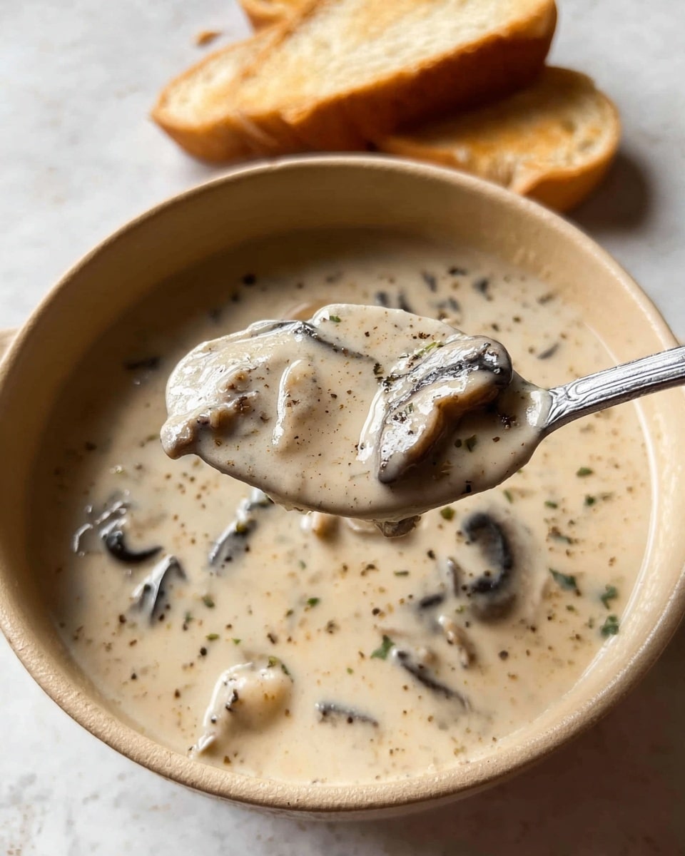 Creamy Mushroom Soup Recipe