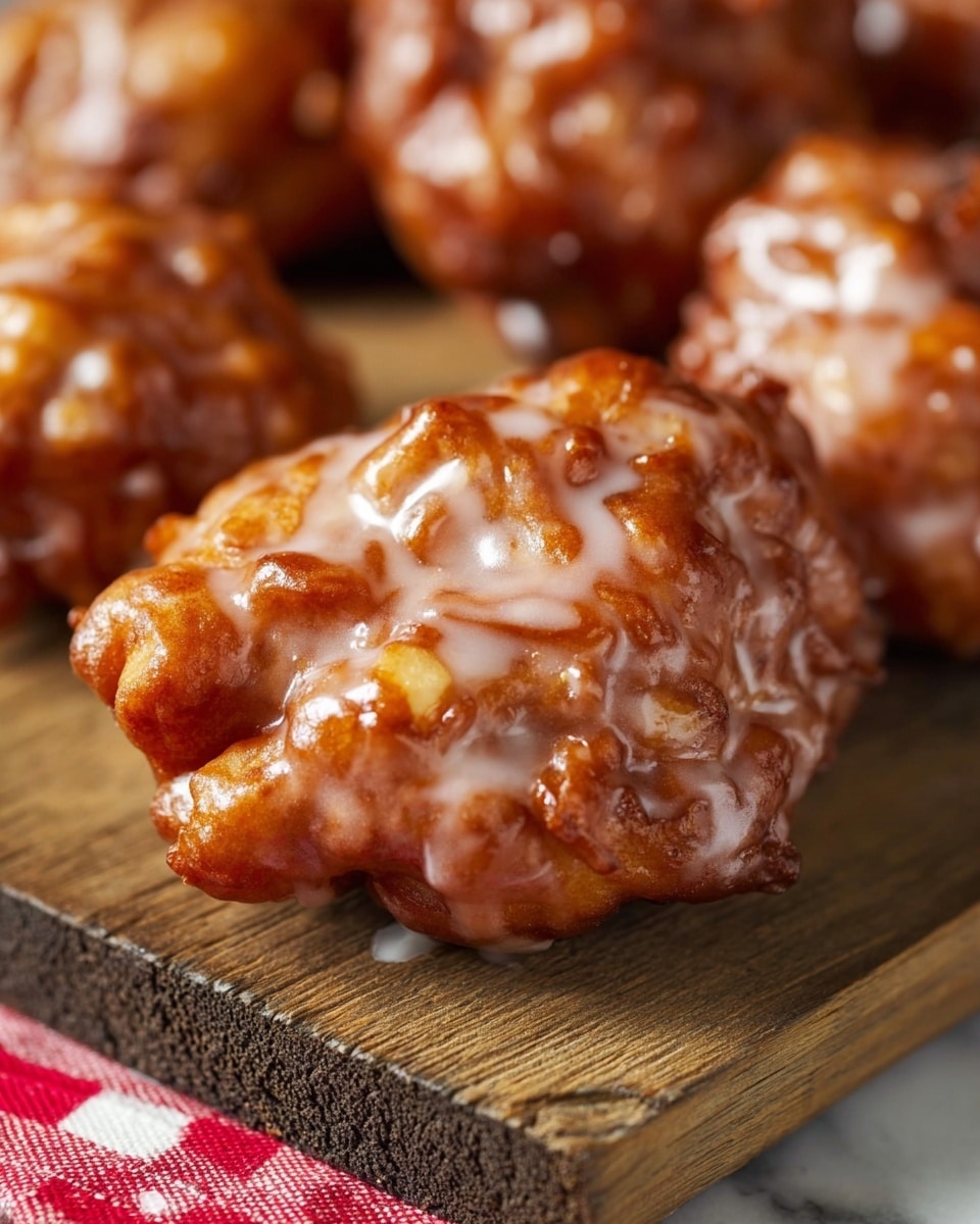 Apple Fritters with Vanilla Glaze Recipe 4 Apple Fritters with Vanilla Glaze Recipe
